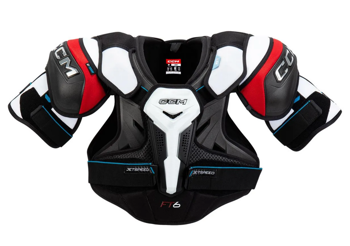 CCM JETSPEED FT6 SHOULDER PADS