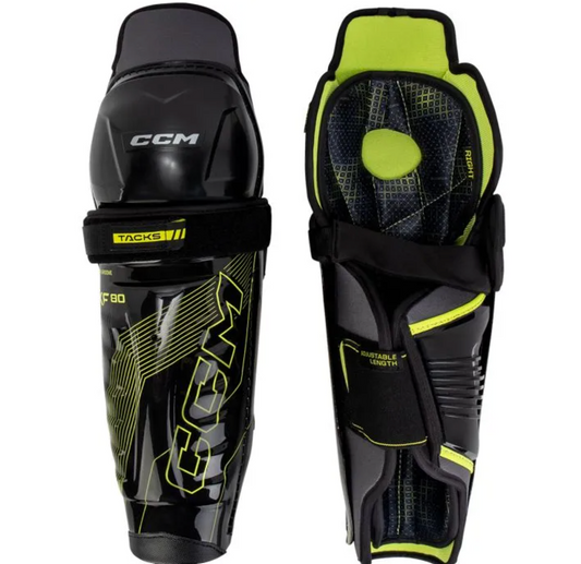 CCM TACKS XF80 SHIN GUARDS