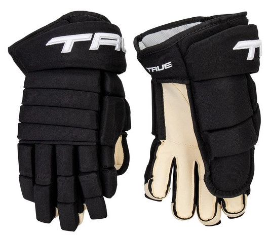 TRUE PRO 4-ROLL HOCKEY GLOVES - SENIOR