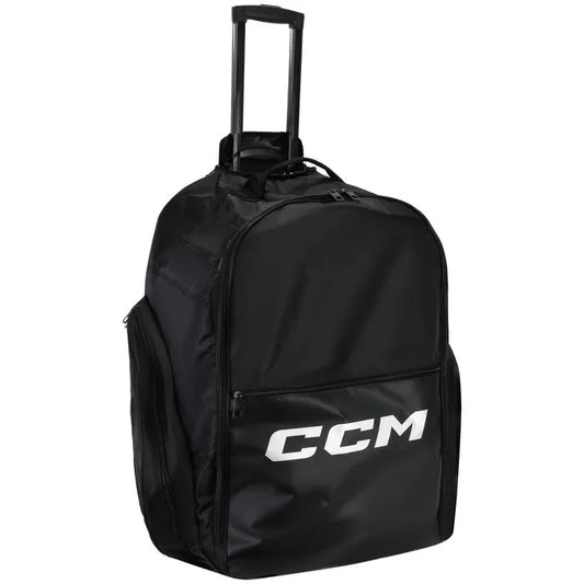 CCM 490 PLAYER BLACK ROLLING BACKPACK BAG