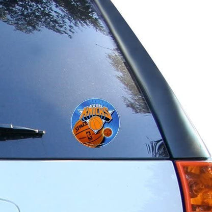 New York Knicks Decal 4" Round Vinyl Auto Home Window Bumper Sticker Basketball