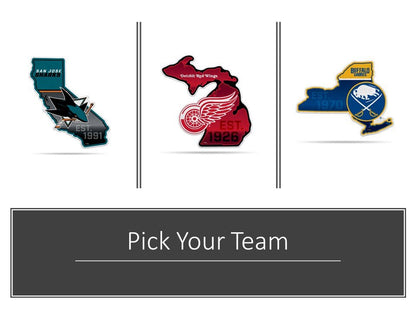 Calgary Flames 18" State Shape Pennant Soft Felt